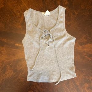 Cropped tank top